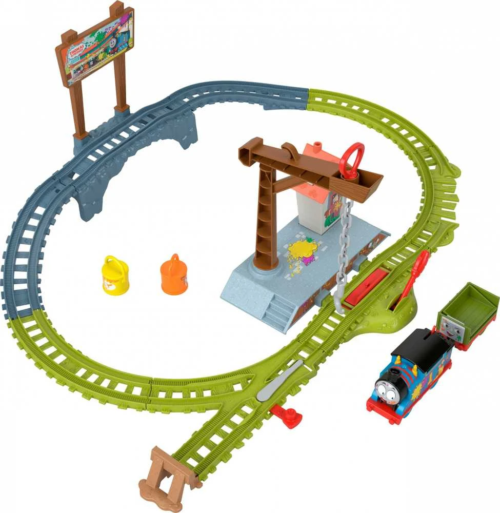 Mattel Thomas and Friends rinkinys „Dažų pristatymas“