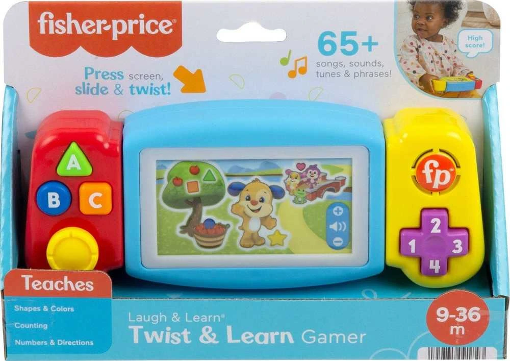 Mattel Interaktyvi Fisher Price ABC žaidimų konsolė vaikams