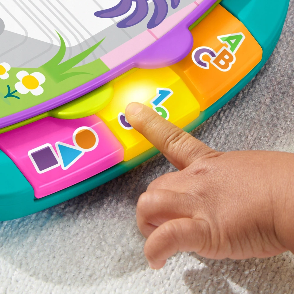 Edukacinė knygelė su eilėraščiais Fisher-Price turkio spalvos
