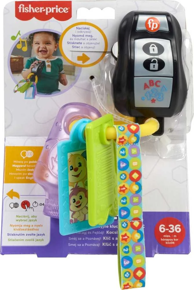 Fisher Price Mattel FP LL UGDYMO RAKTAI ABC 123 HXF51 WB3