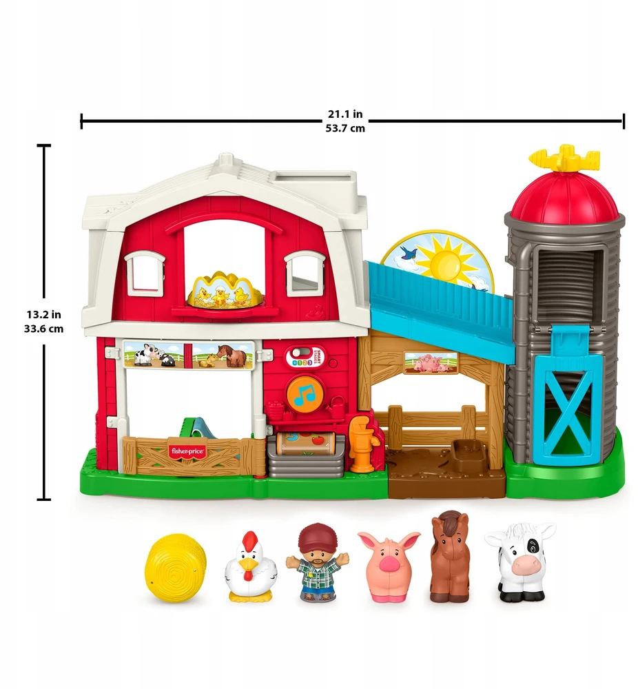Fisher- Price Interaktyvus žaislas muzikinė ūkio priežiūra Little People