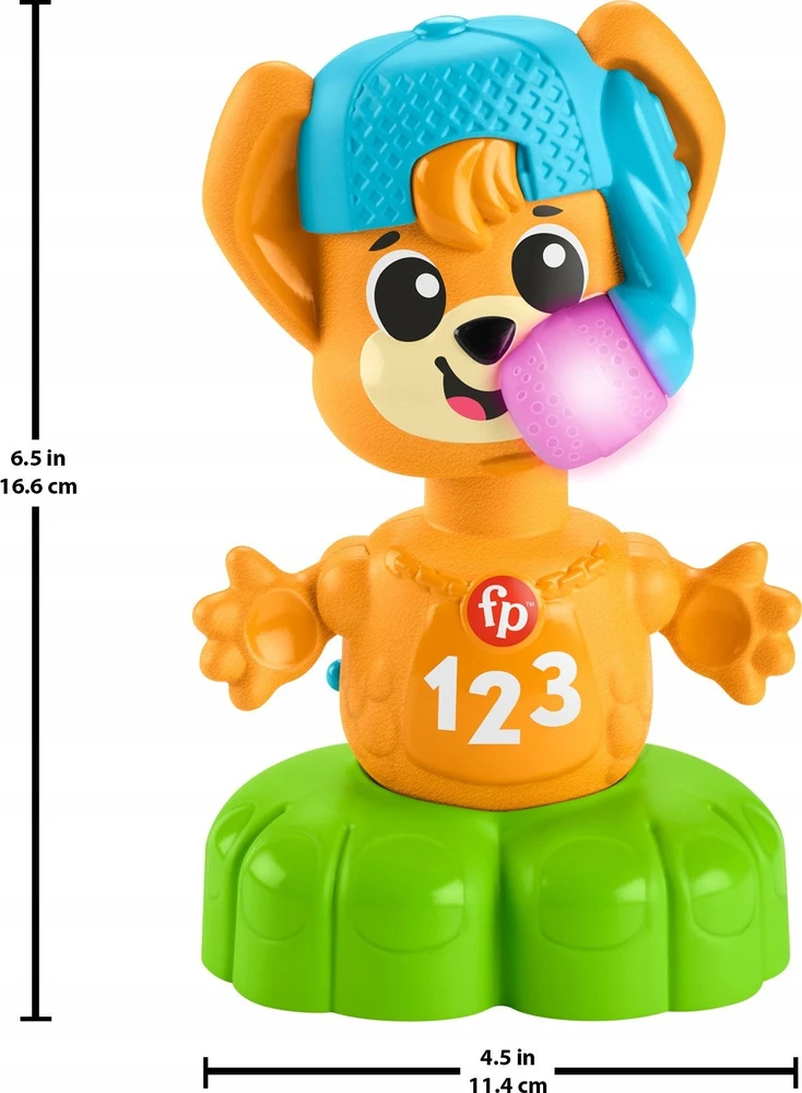 Fisher Price Mattel FP LS Fox muzikinės priešingybės HYL37 /2