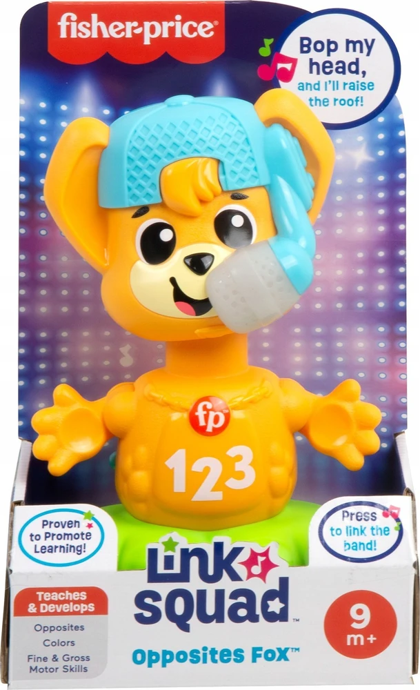 Fisher Price Mattel FP LS Fox muzikinės priešingybės HYL37 /2