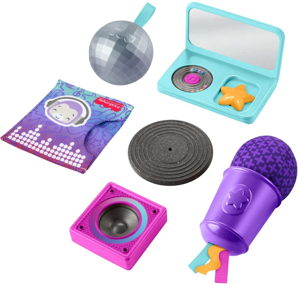 Fisher Price Little DJ dovanų rinkinys sensoriniams žaislams kūdikiams