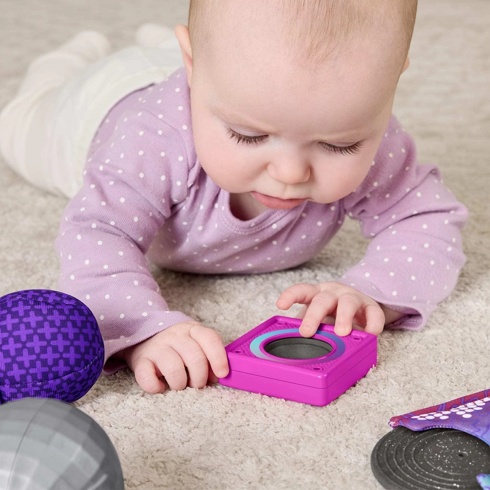 Fisher Price Little DJ dovanų rinkinys sensoriniams žaislams kūdikiams