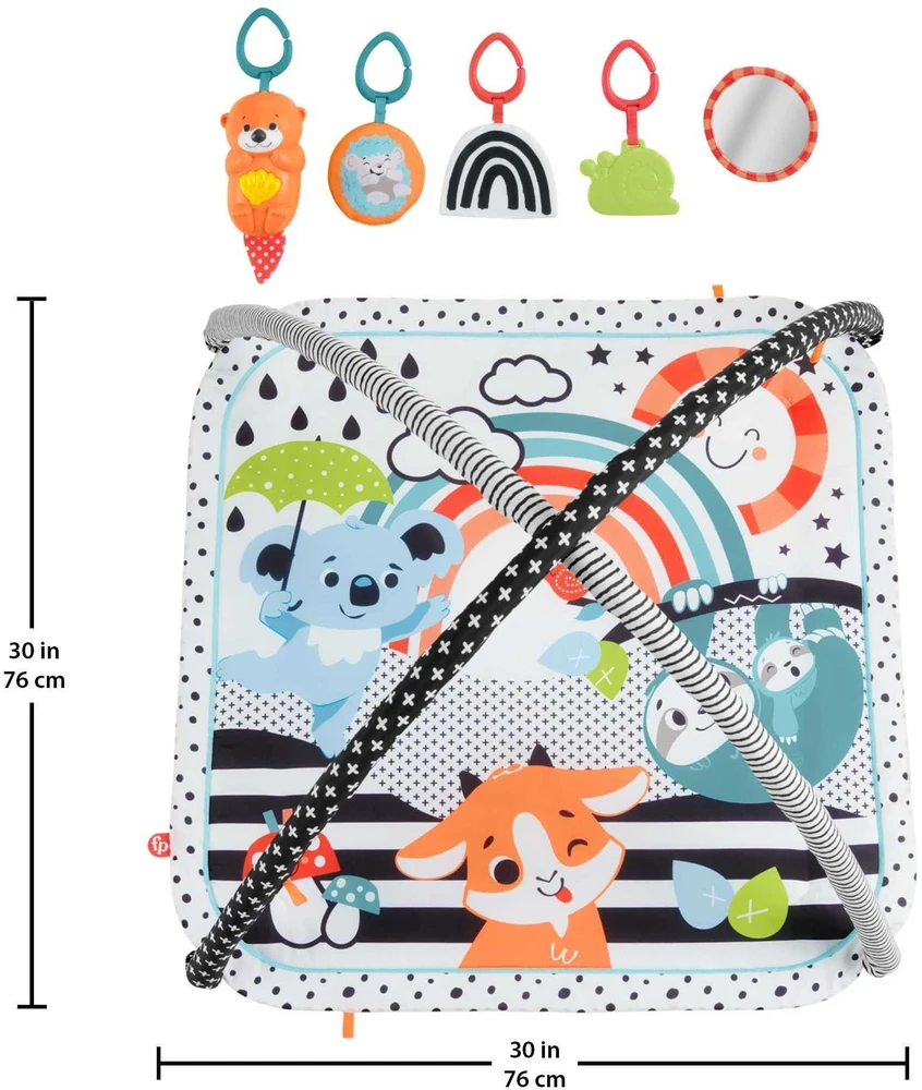 Lavinimo kilimėlis muzikinis Fisher-Price 3in1