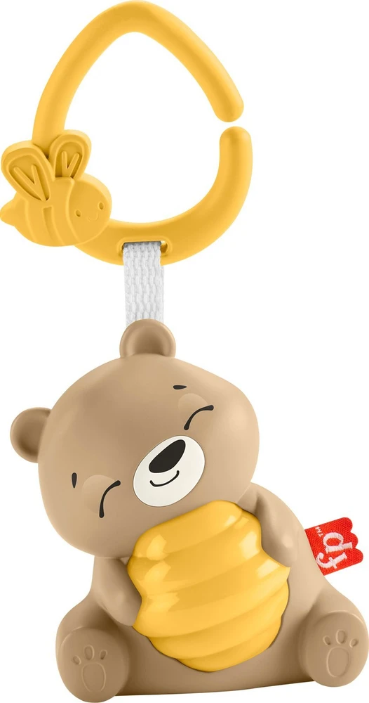 Mattel Fisher Price Raminantis žaislas meškiukas su raminančia muzika ir šviesa