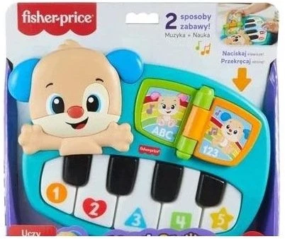 Muzikinis fortepijonas Fisher-Price šuniukas
