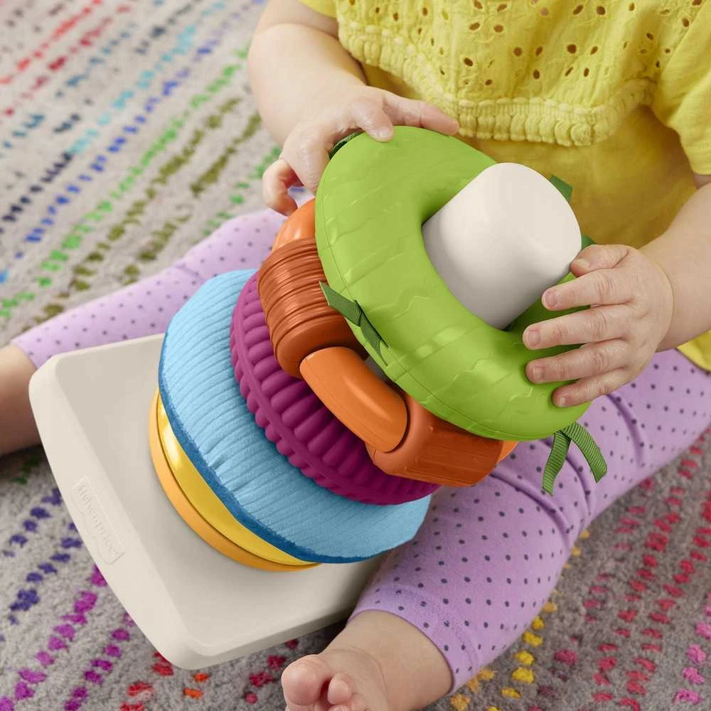 Mattel FISHER-PRICE jutiminis bokštelis – Supk ir statyk (HXK47)