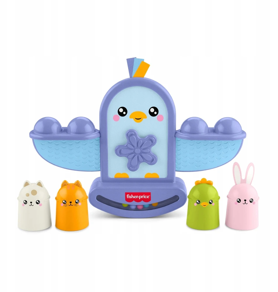 Vaikštynės-stumdukas Fisher-Price paukštelis Kiwaczek