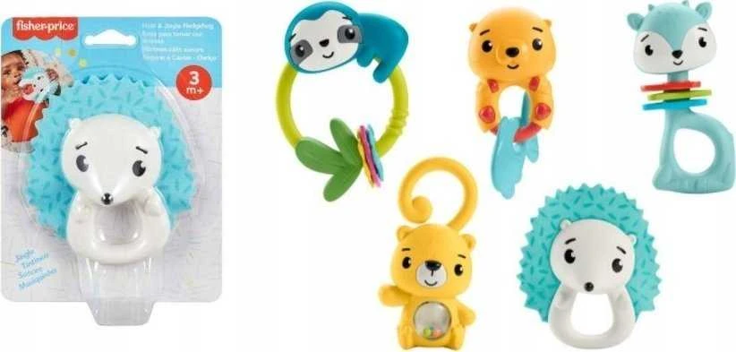 FISHER-PRICE barškutis – Linksmasis gyvūnėlis (HJW11)