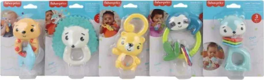 FISHER-PRICE barškutis – Linksmasis gyvūnėlis (HJW11)