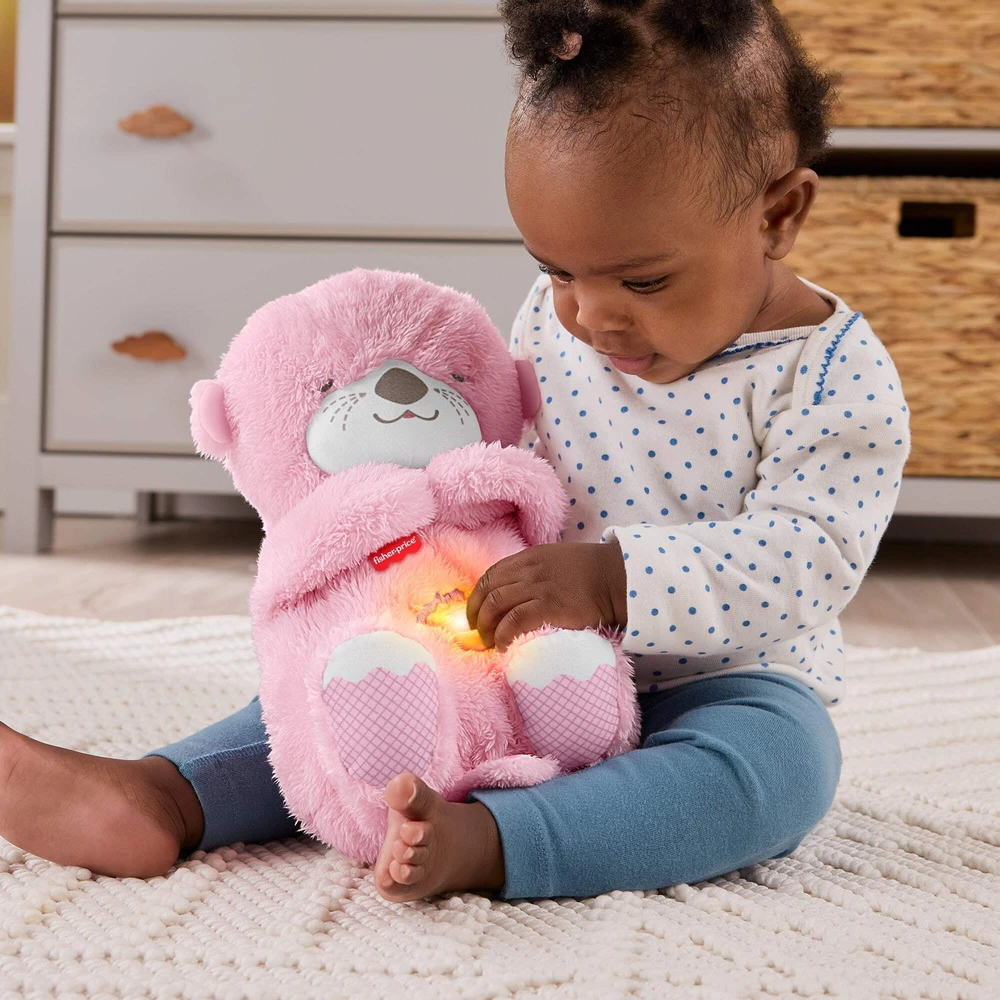 Mattel Fisher-Price - Naujagimio - Raminantis ir glamonėjantis ūdras (JLJ33)