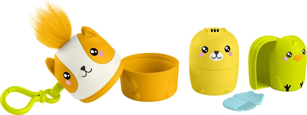 Mattel Nešiojamas žaidimų rinkinys „Gyvūnai“ – sulankstomi žaislai