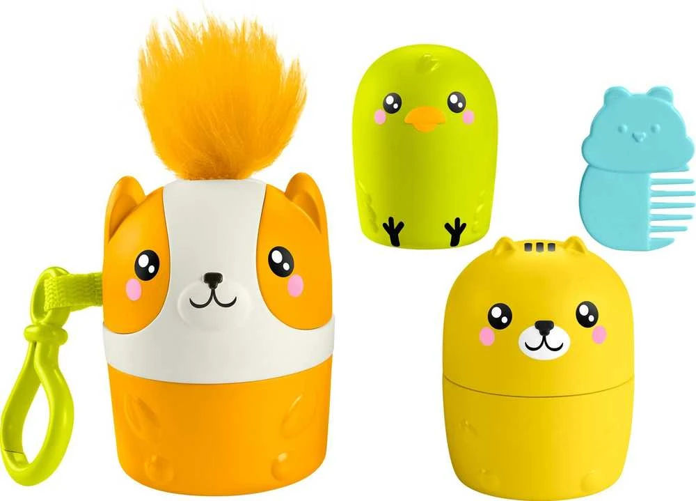 Mattel Nešiojamas žaidimų rinkinys „Gyvūnai“ – sulankstomi žaislai