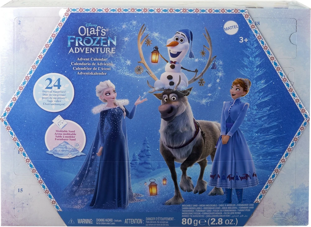 Mattel „Disney Frozen“ advento kalendorius
