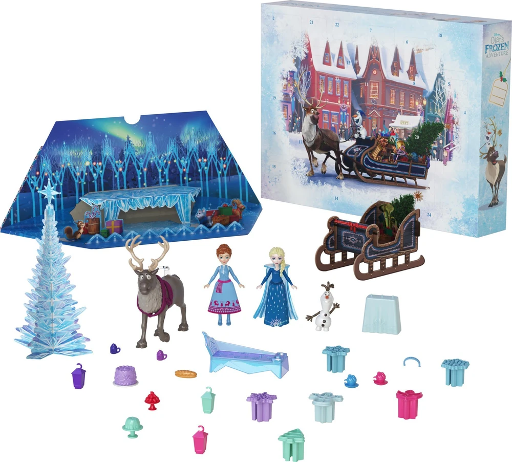 Mattel „Disney Frozen“ advento kalendorius