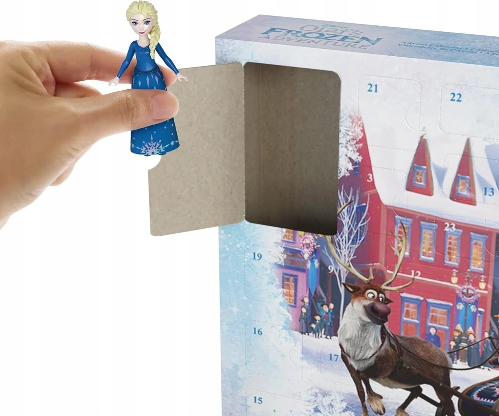 Mattel „Disney Frozen“ advento kalendorius