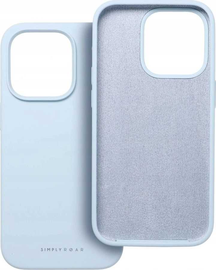 ROAR dėklas CLOUD SKIN, skirtas IPHONE 16 Pro Light Mėlyna