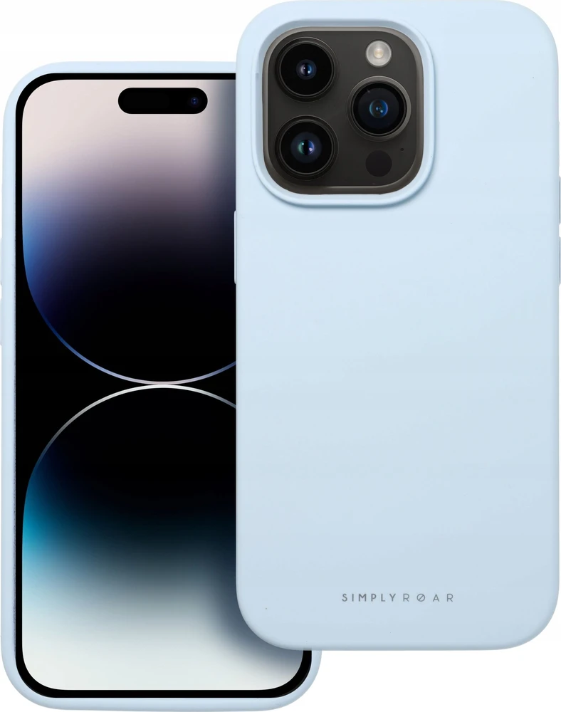 ROAR dėklas CLOUD SKIN, skirtas IPHONE 16 Pro Light Mėlyna