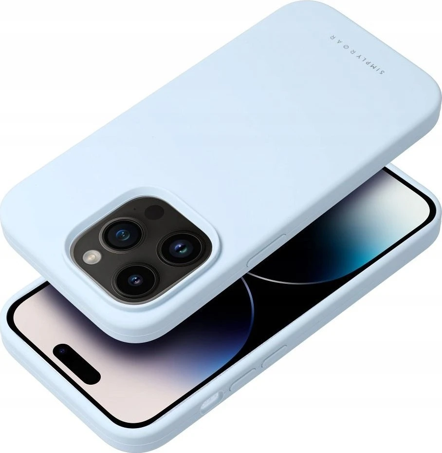 ROAR dėklas CLOUD SKIN, skirtas IPHONE 16 Pro Light Mėlyna