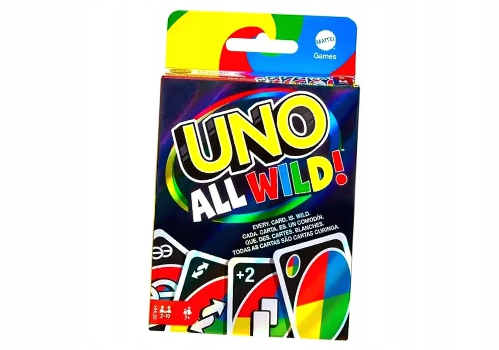 Mattel *****Gra Kortos UNO All Wild HHL35