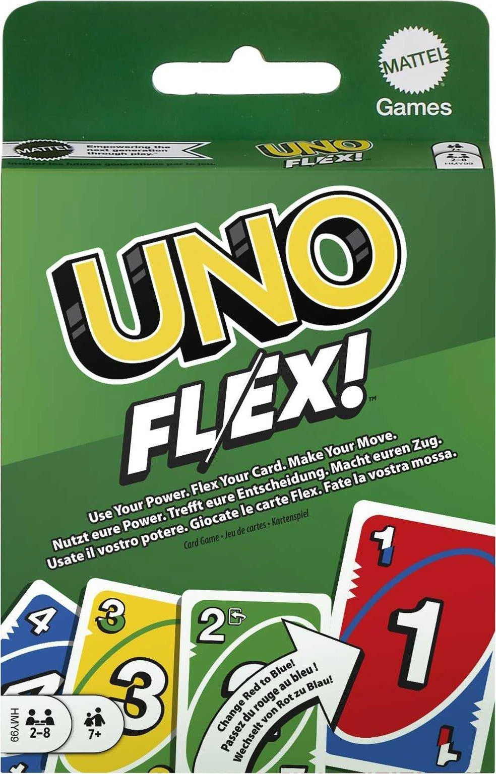 Mattel UNO kortos FLEX (HMY99)