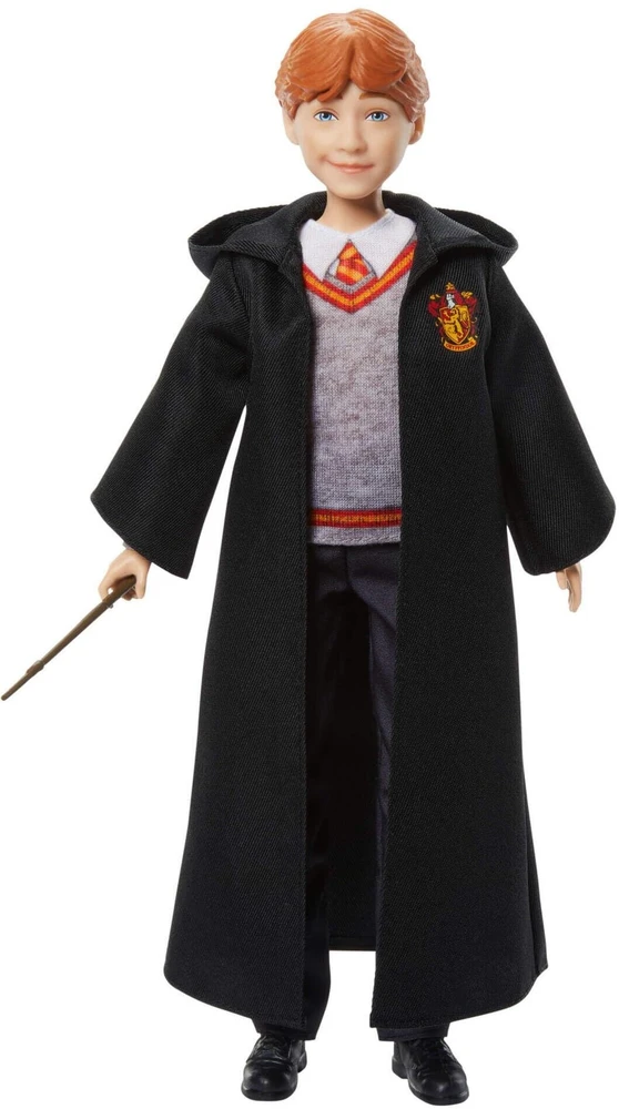 Mattel Harry Potter Rono Vizlio lėlė su kostiumu ir lazdele