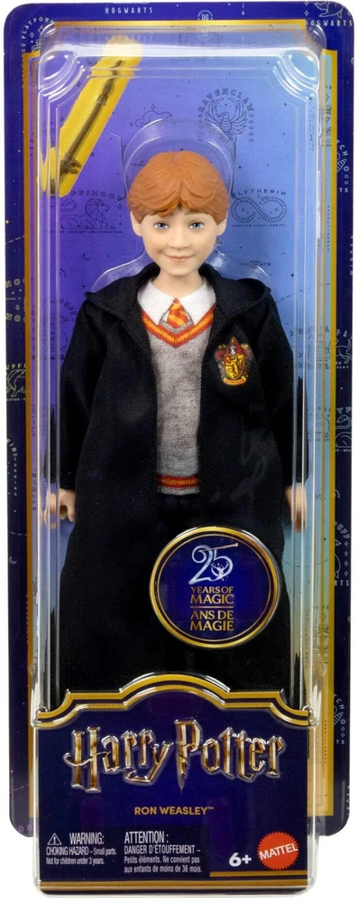 Mattel Harry Potter Rono Vizlio lėlė su kostiumu ir lazdele