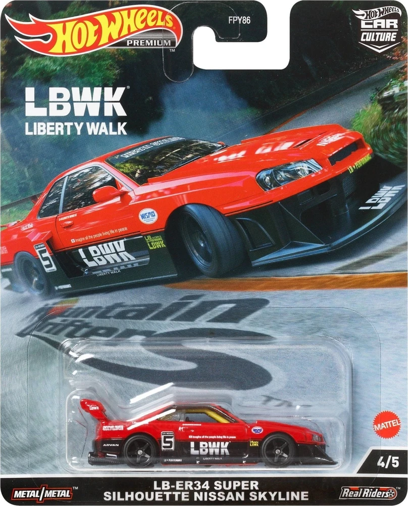 Mattel HW modeliukai „Automobilių kultūra“