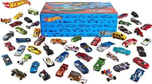 Mattel Žaislinių automobiliukų rinkinys Hot Wheels 50 vnt