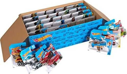 Mattel Žaislinių automobiliukų rinkinys Hot Wheels 50 vnt