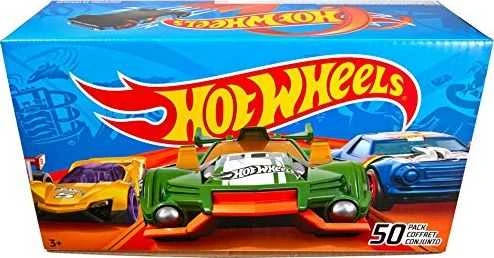 Mattel Žaislinių automobiliukų rinkinys Hot Wheels 50 vnt