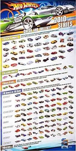 Mattel Žaislinių automobiliukų rinkinys Hot Wheels 50 vnt
