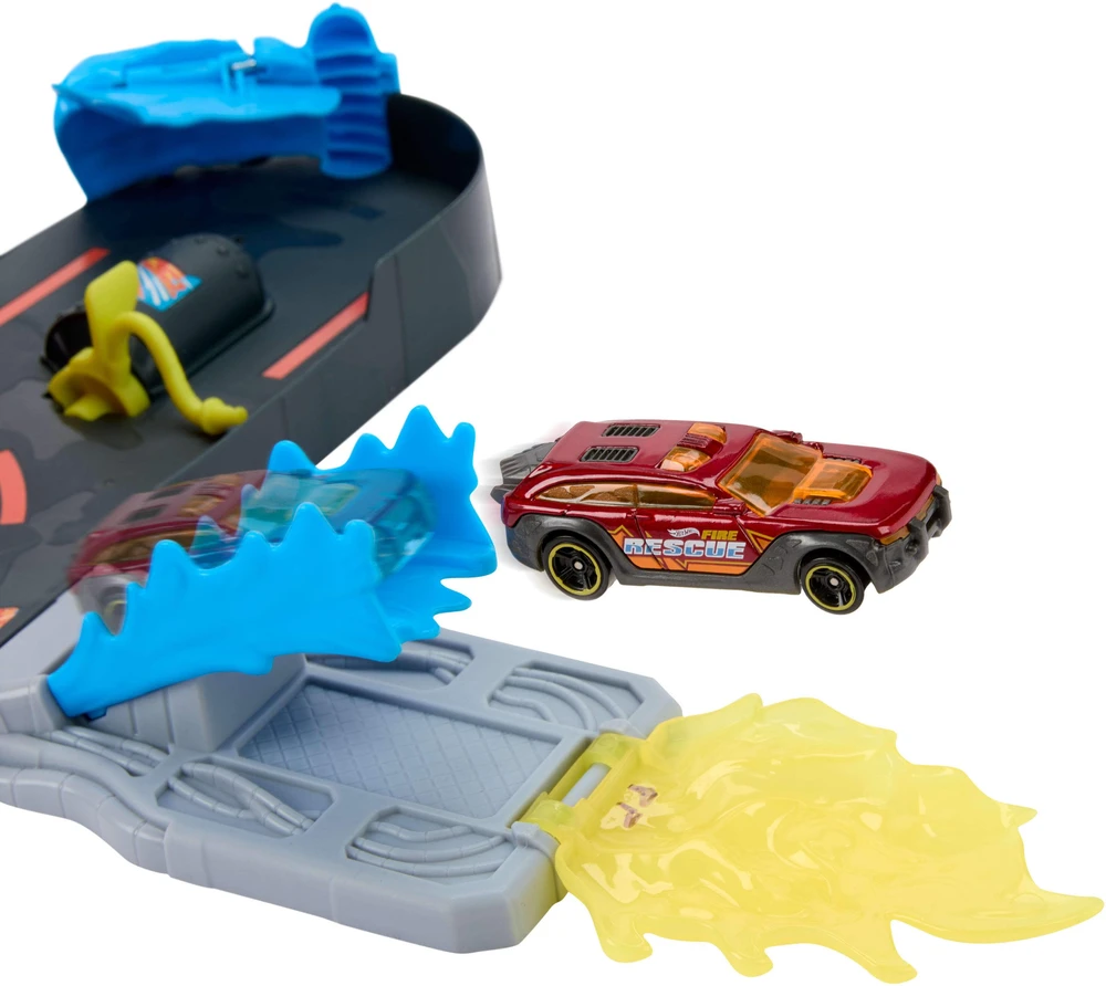 Mattel HOT WHEELS CITY rinkinys – Super gaisrinės stotis (JHL95)