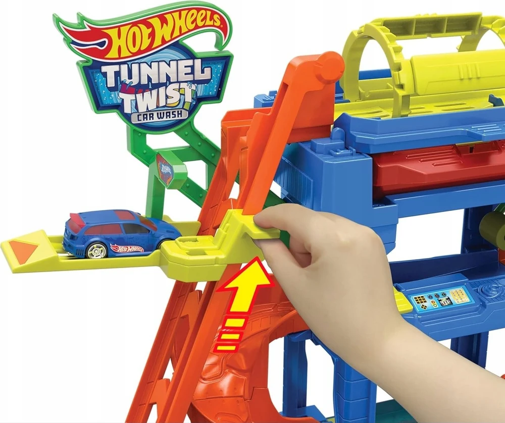 Mattel HOT WHEELS CITY rinkinys – Tunelinė autoplovykla (HTN80)