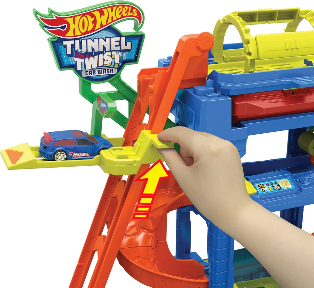 Mattel HOT WHEELS CITY rinkinys – Tunelinė autoplovykla (HTN80)
