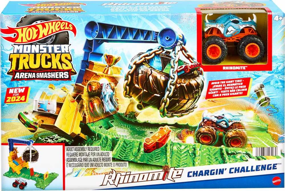Automobilių trasa Mattel Hot Wheels Rhinomite Chargin Challenge