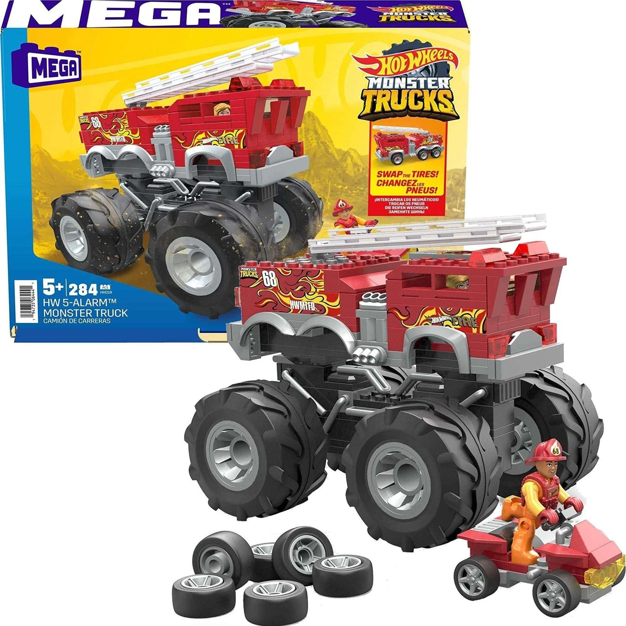 Mega Bloks Mega Construx konstruktorius Hot Wheels „Gaisrinės sunkvežimis“