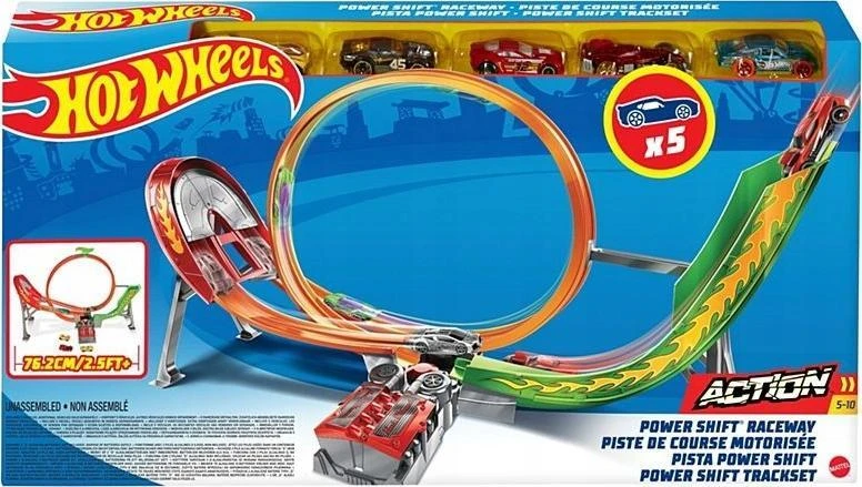 „Hot Wheels“ lenktynių trasa „Power Shift“ FCF18