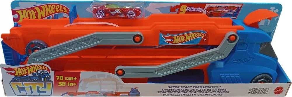 Žaislinis automobilių transporteris Mattel Hot Wheels (HYT83)