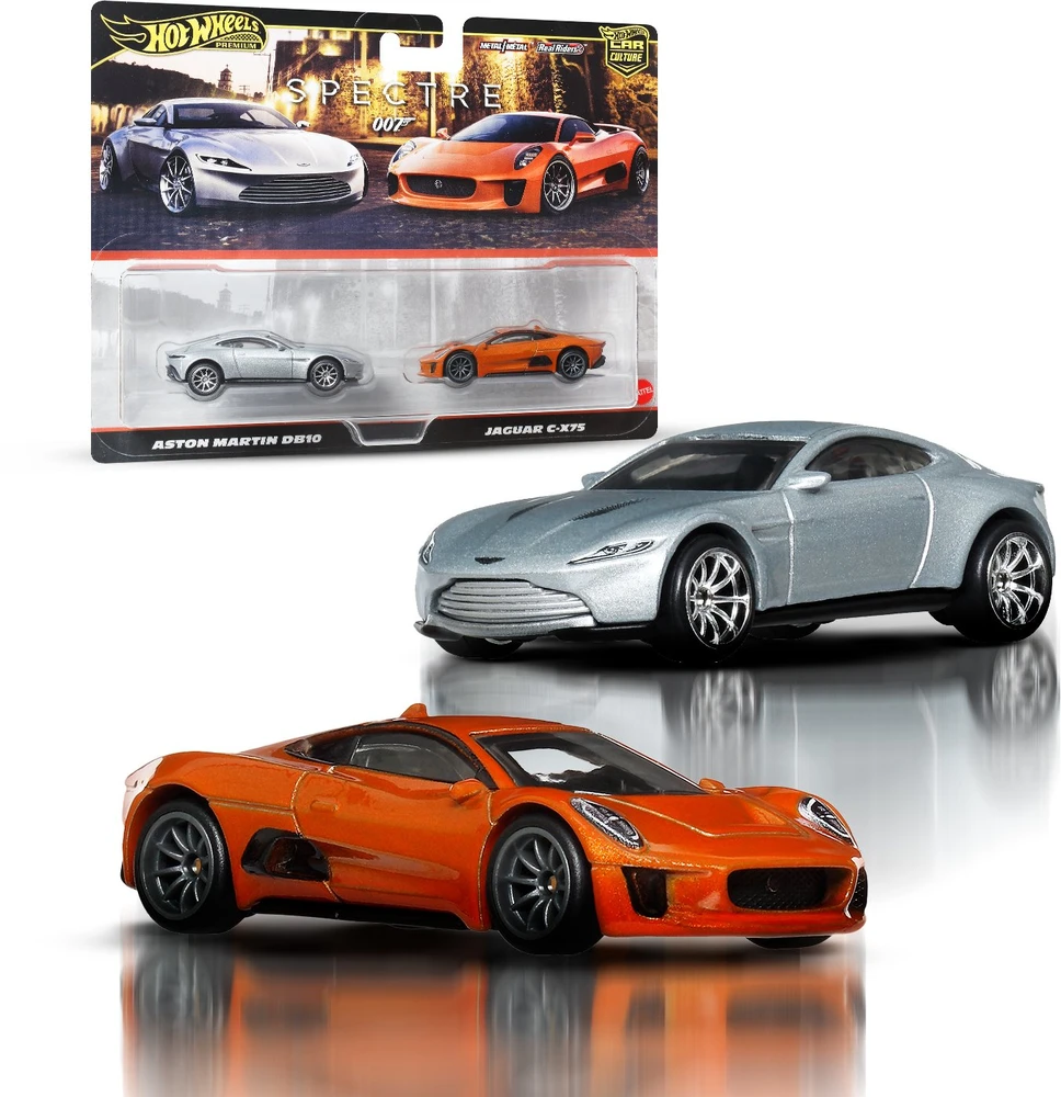 Mattel *****HW 2pak Jaguar C-X75_Aston Martin HBL96 JBL04