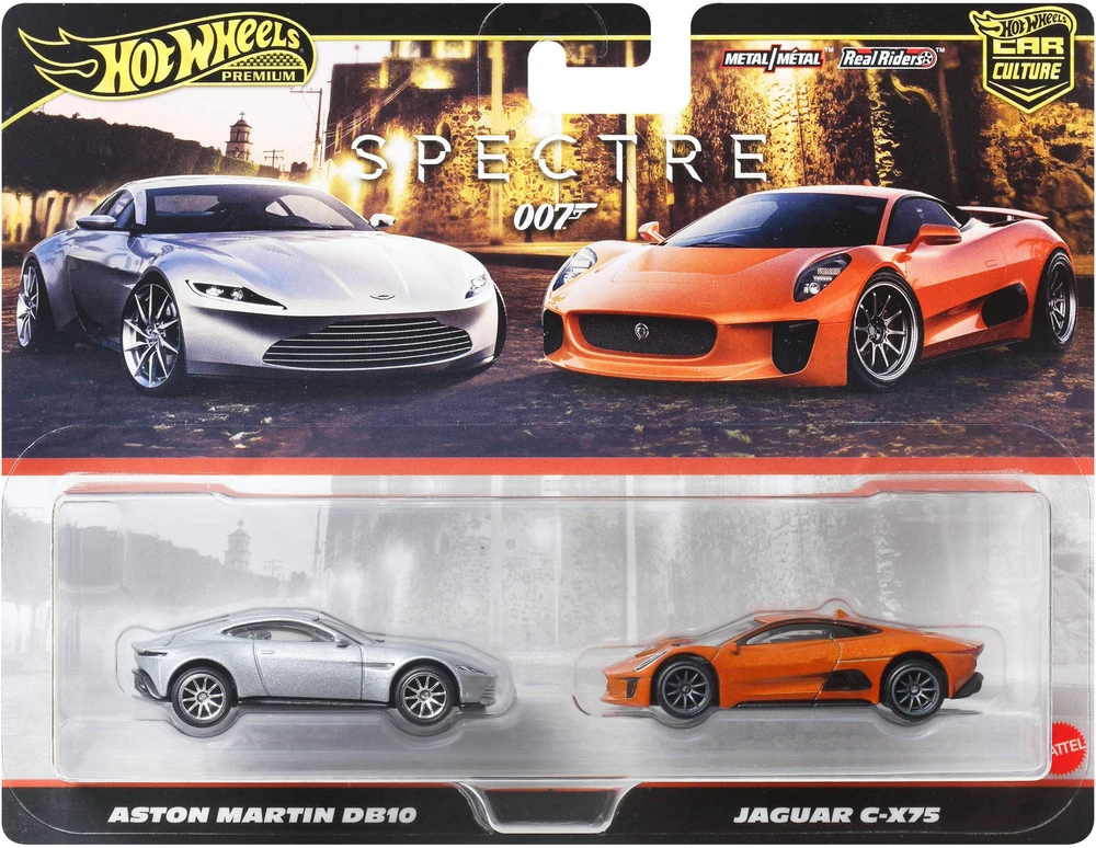 Mattel *****HW 2pak Jaguar C-X75_Aston Martin HBL96 JBL04