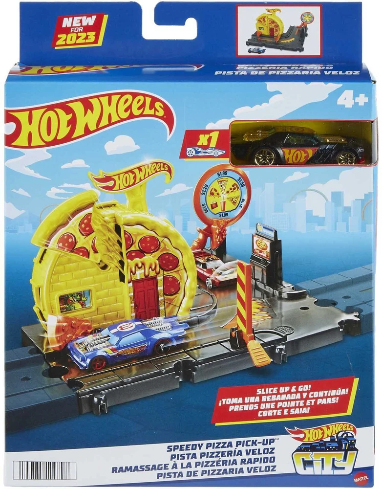 Mattel *****HW City komplektas Odjazdowa pizzeria HMD53 HKX44
