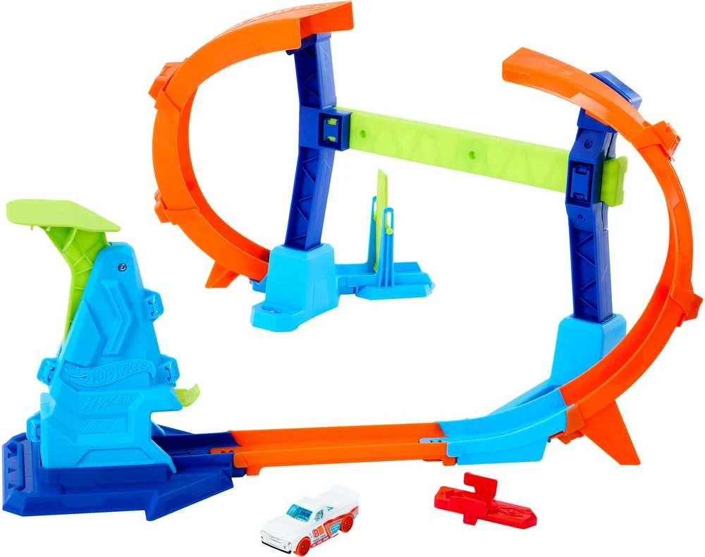 Mattel „Hot Wheels“ čempionato kilpinio šuolio lenktynių trasa