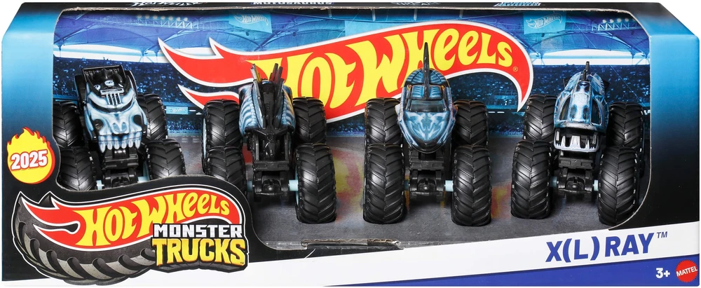 Mattel *****HW Monster Truck XL Ray 4pak JGD67