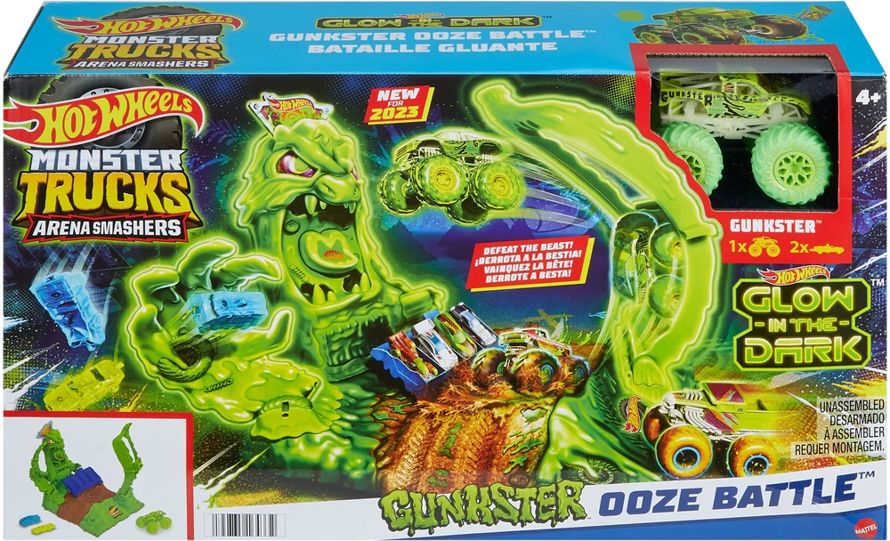 Mattel *****HW MT Arena Smasher Ooze Battle HPN72 /2