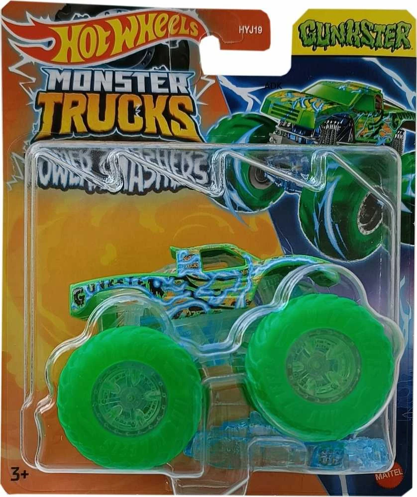Džipas su ryškiais ratais HOT WHEELS