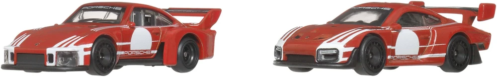 Mattel HOT WHEELS PREMIUM dviejų Porsche 935 rinkinys THEN&NOW (JHW51)