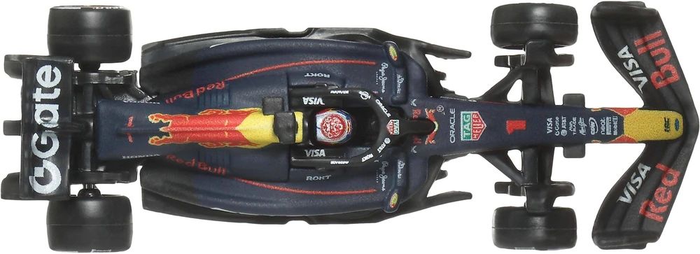 Formulės 1 bolido modelis Mettel Hot Wheels Premium Oracle Red Bull Racing 2025 Formula 1® Team #1 (JKD83), atsitiktinė spalva